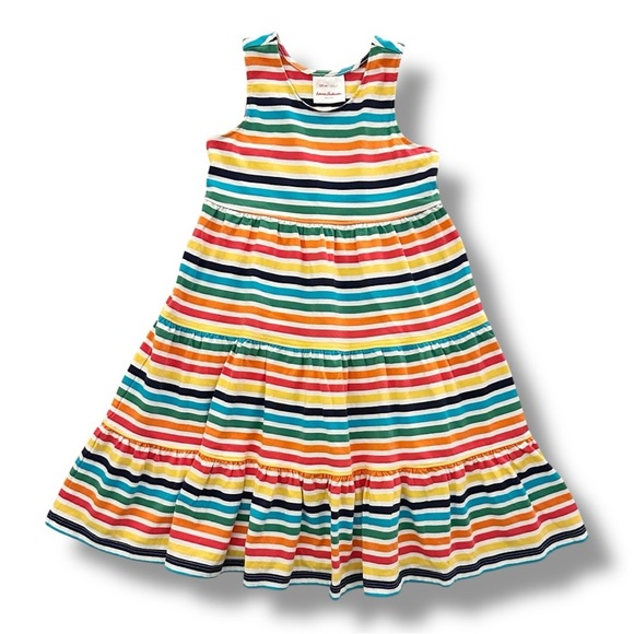 Hanna Andersson | Racer Back Rainbow Twirl Dress (6-7 yrs)🌈 - Picture 1 of 4